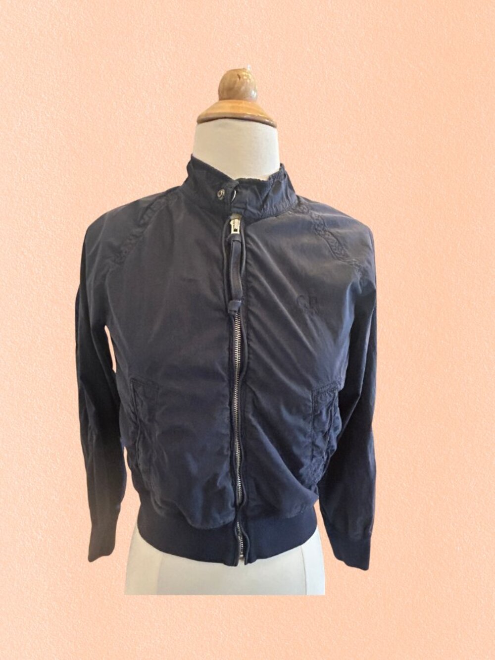 C.P. Company Kids Navy Lightweight Bomber Jacket Youth M